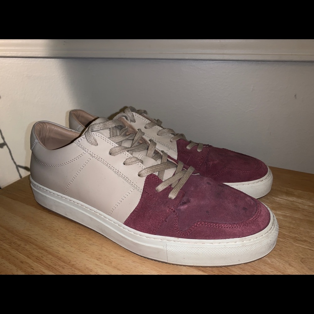 Limited edition two-tone Greats men's sneakers